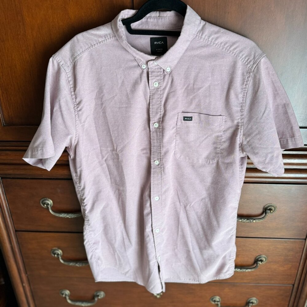 RVCA L Casual Button Up Shirt